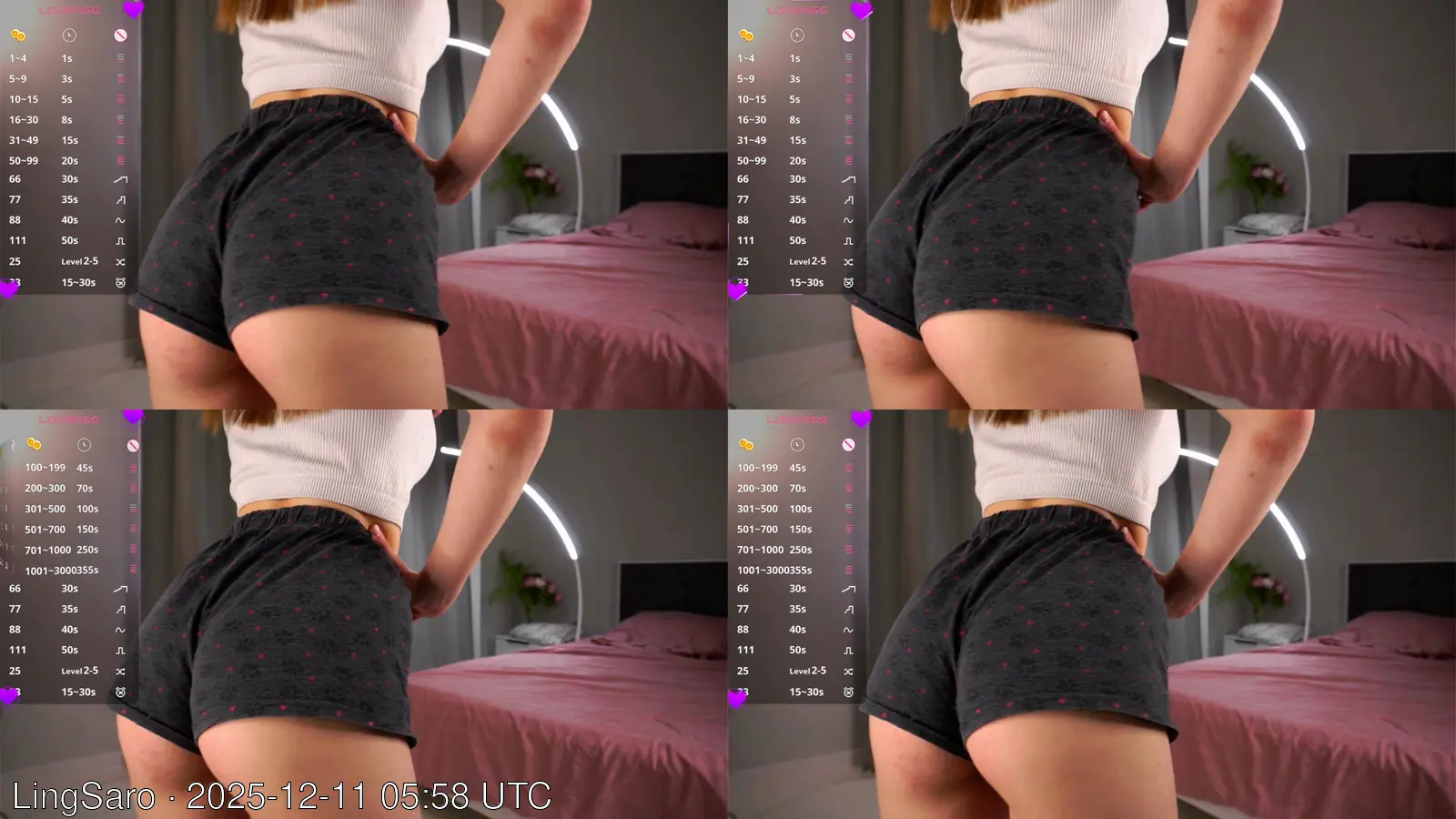 LingSaro animated GIF preview on Server Cams from Franța